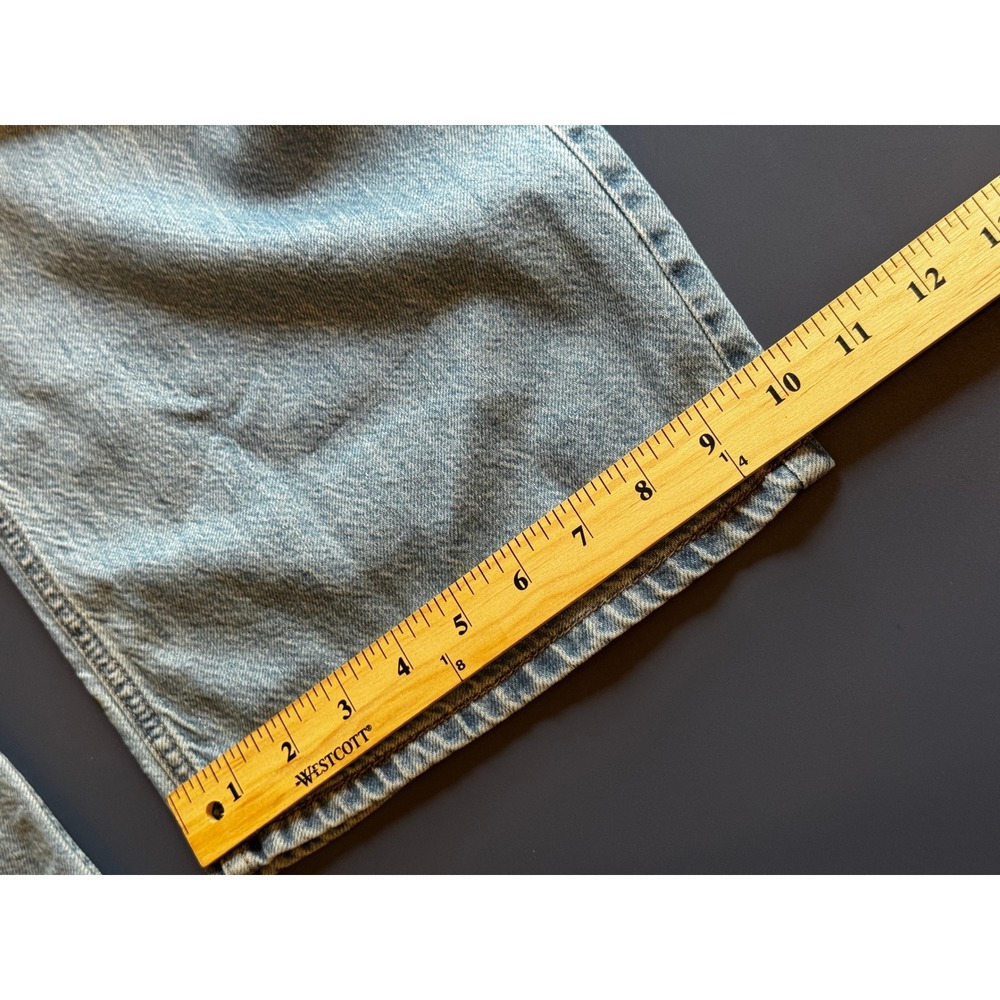 Rag & Bone Lori Mid-Rise Crop Wide Leg Jeans 28 Light Wash Blue Denim Pants - Picture 11 of 11